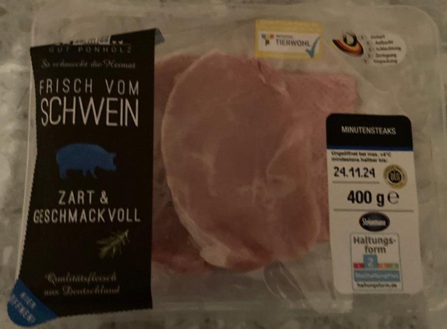 Фото - Minutensteaks vom Schwein Gut Ponholz