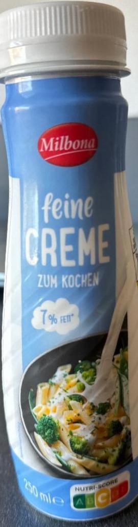 Фото - Feine creme zum kochen 7% fett Milbona