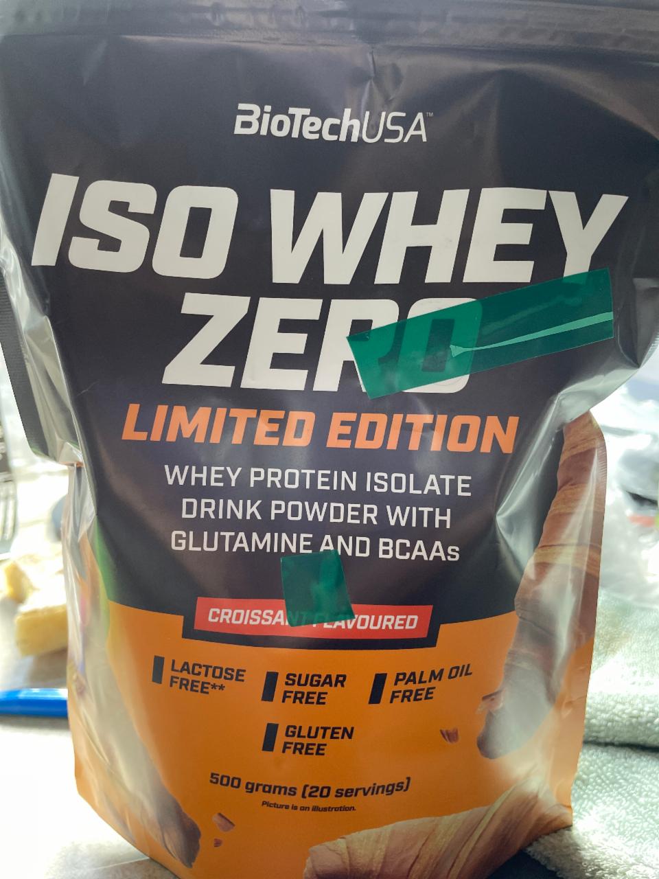 Фото - Isi whey zero croissant flavoured BioTechUSA