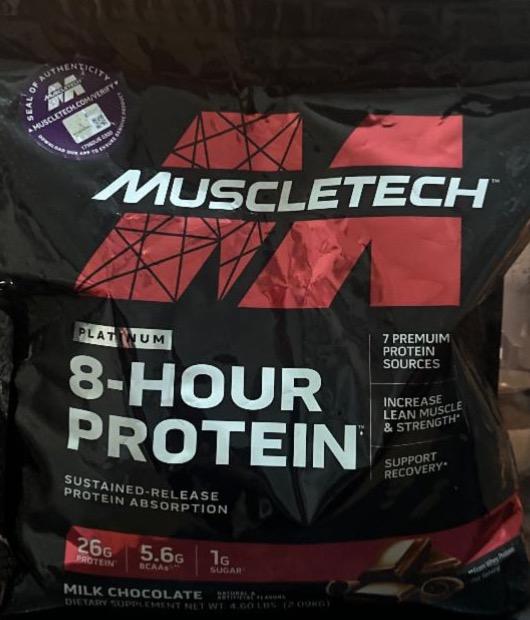 Фото - 8 hour protein milk chocolate MuscleTech