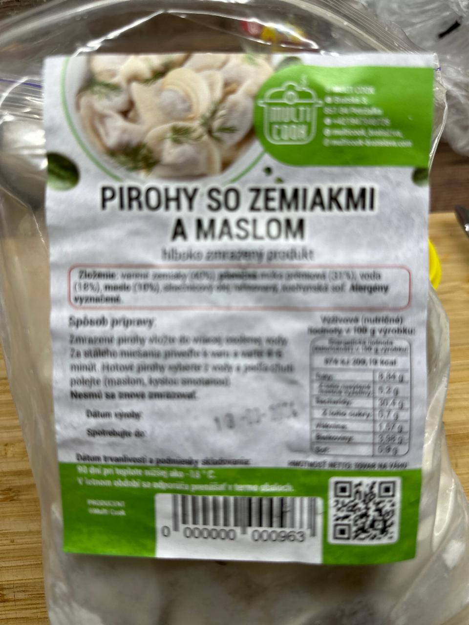 Фото - Pirohy so zemiakmi a maslom Multi Cook