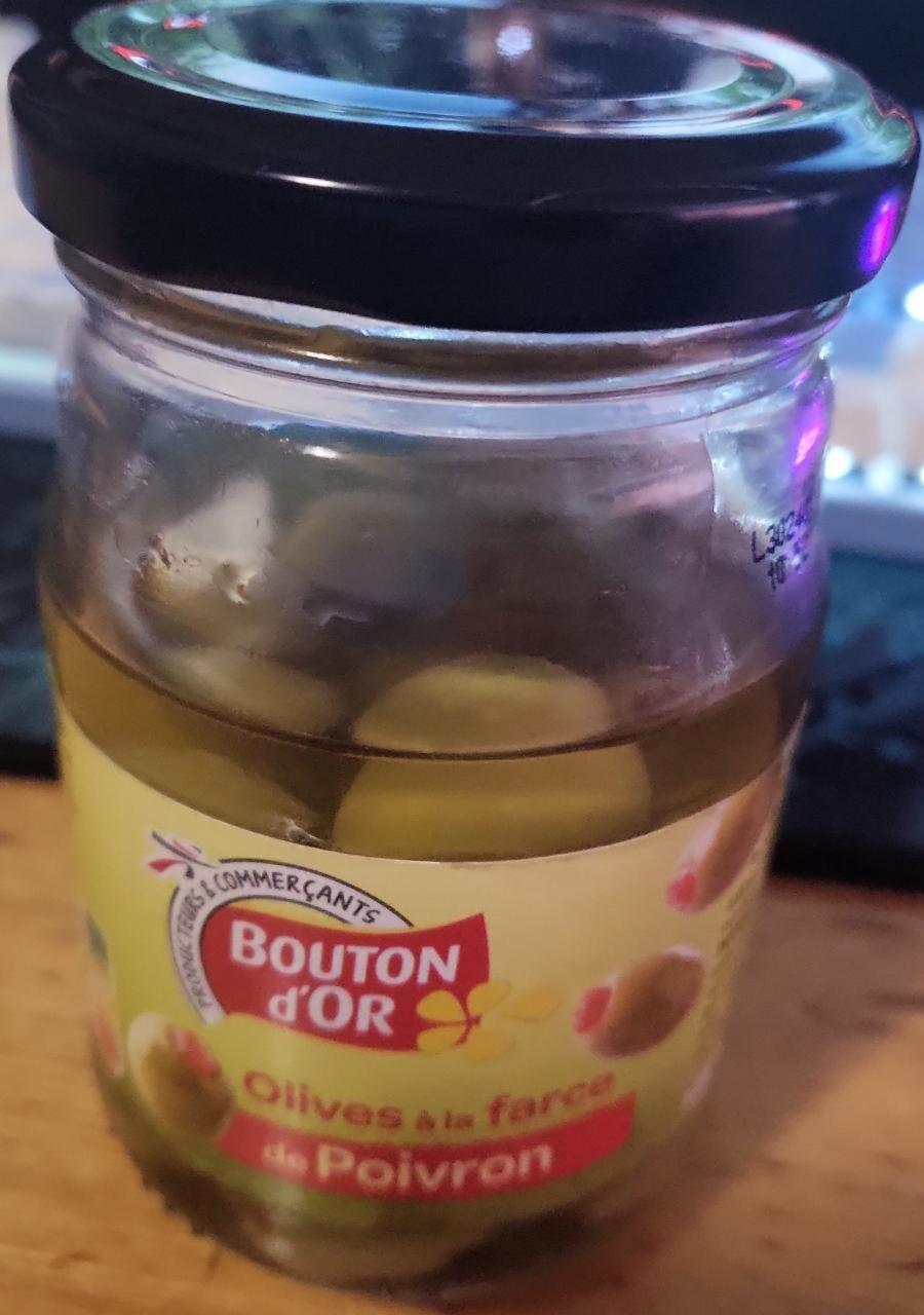 Фото - Olives vertes à la farce de poivron Bouton d'or