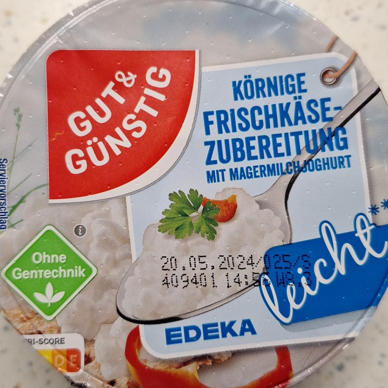 Фото - Körniger Frischkäse Zubereitung Edeka