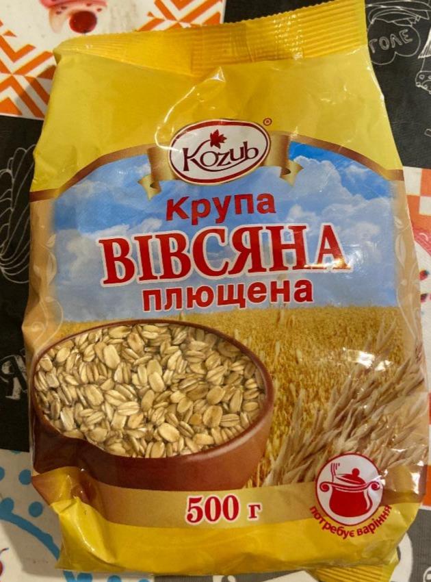 Фото - Крупа вівсяна плющена Козуб Продукт