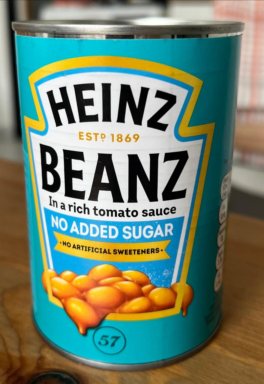 Фото - Beanz In a rich tomato sauce No added sugar Heinz