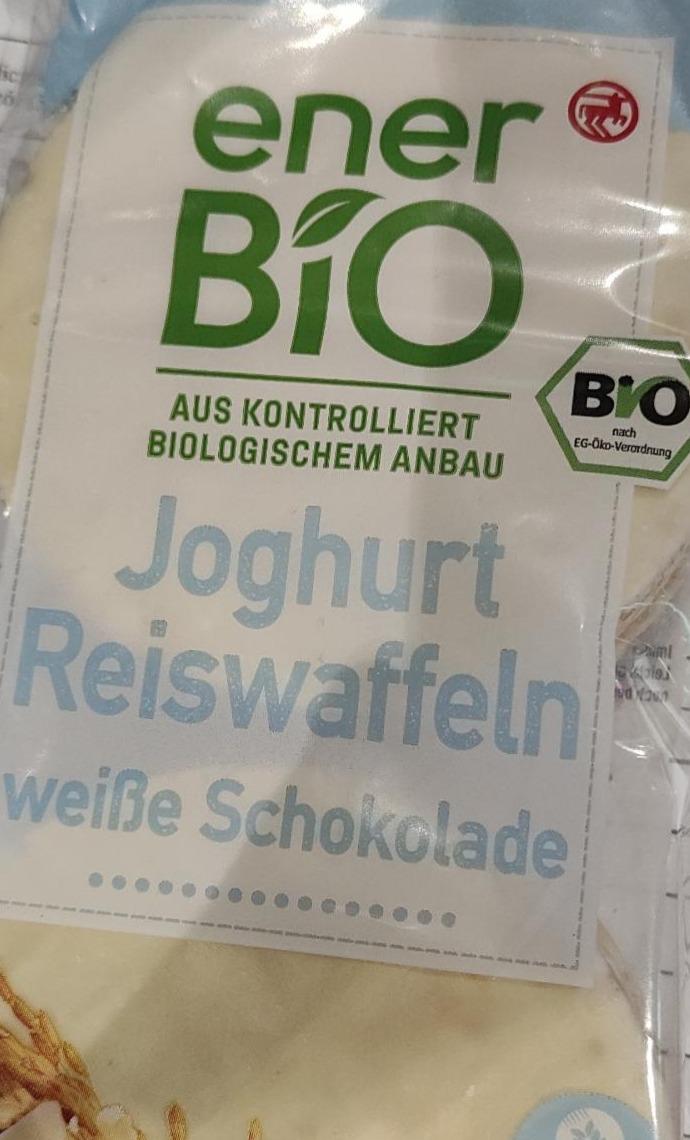 Фото - Joghurt reiswaffeln weiße schokolade EnerBio