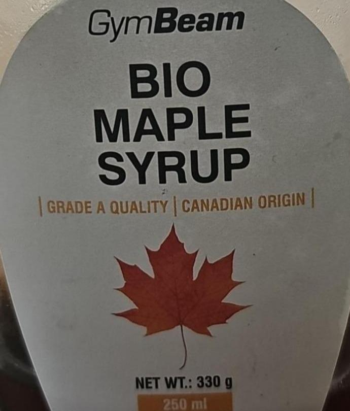 Фото - Bio maple syrup GymBeam