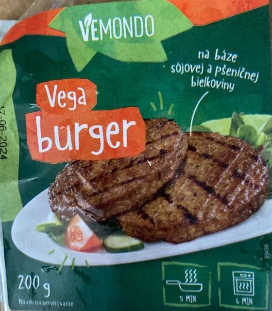 Фото - Vega burger Vemondo