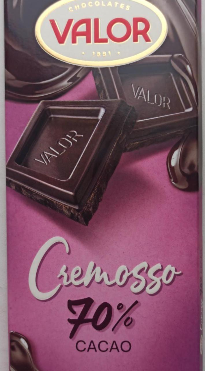 Фото - Cremosso 70% cacao Valor