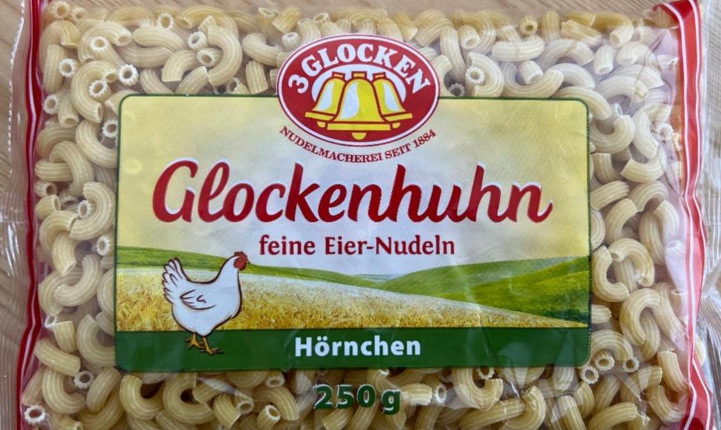 Фото - Glockenhuhn feine eier-nudeln hörnchen 3 Glocken