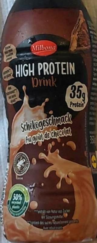 Фото - High Protein Schoko Drink Milbona