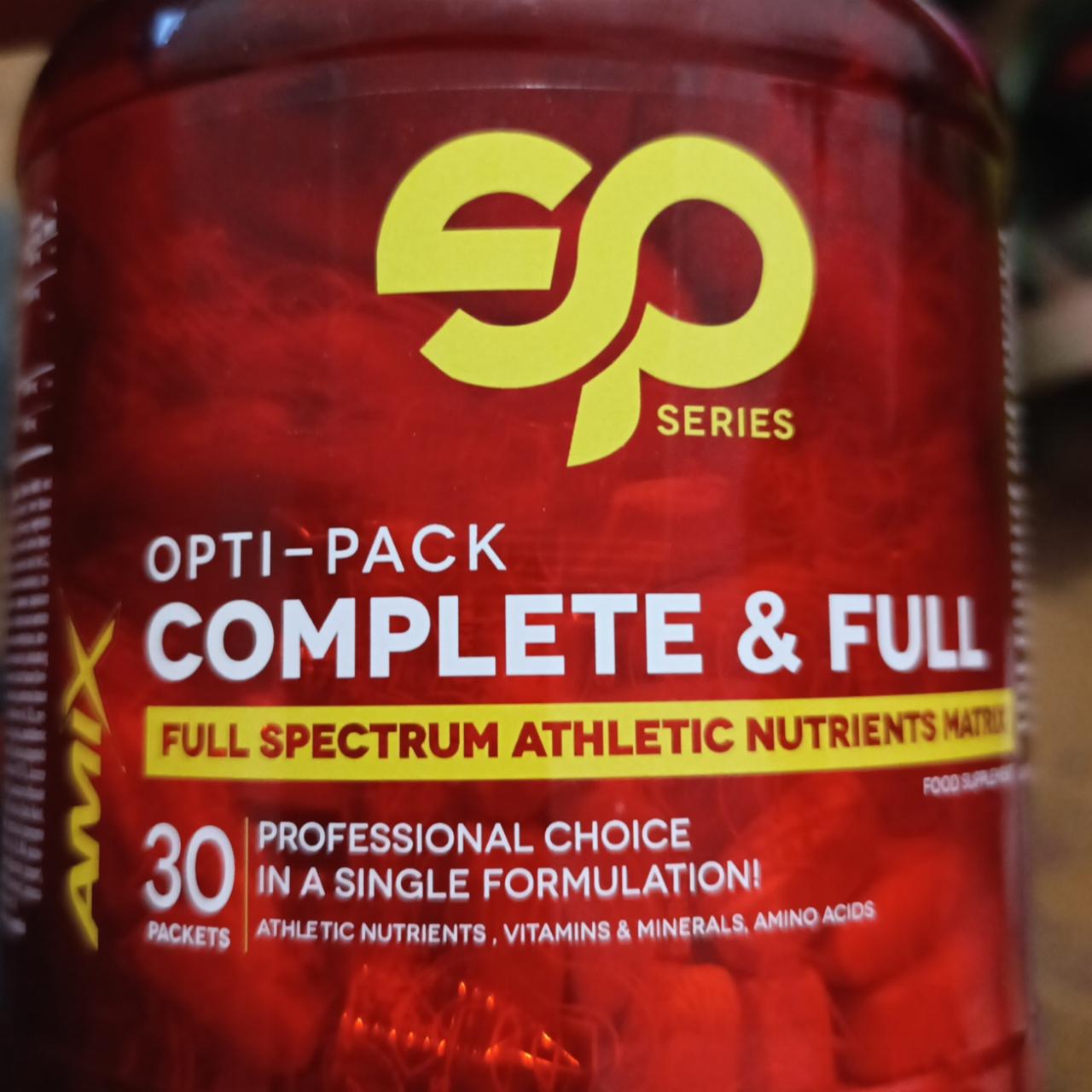 Фото - Opti-Pack Complete & Full Ep Series Amix Nutrition