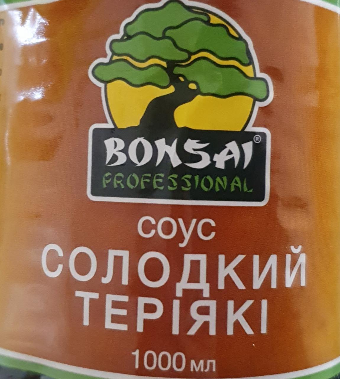 Фото - Соус Солодкий Теріякі Bonsai Professional