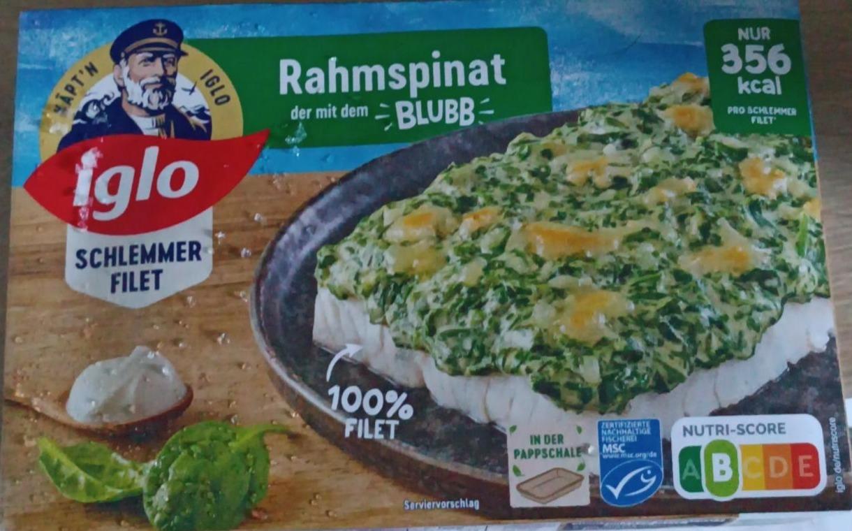 Фото - Schlemmer-Filet Rahmspinat Der mit dem Blubb iglo