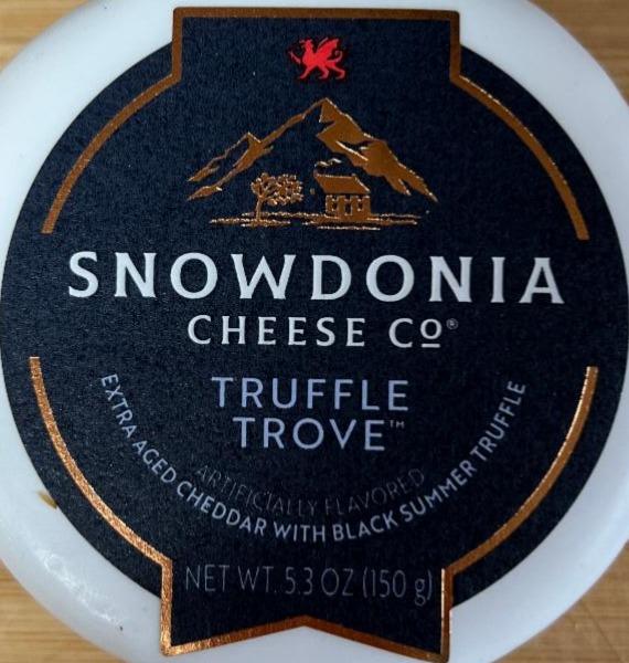 Фото - Truffle trove cheese Snowdonia Cheese Co