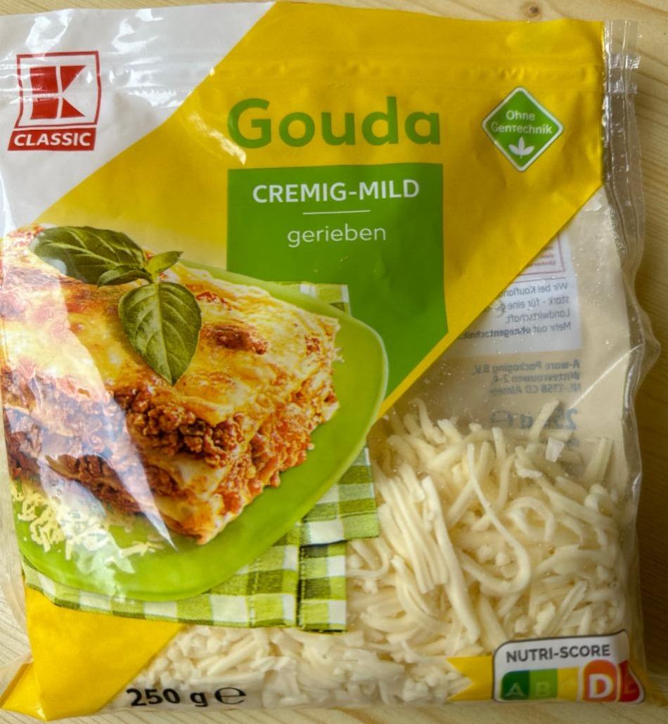 Фото - Gouda cremig - mild gerieben K-Classic