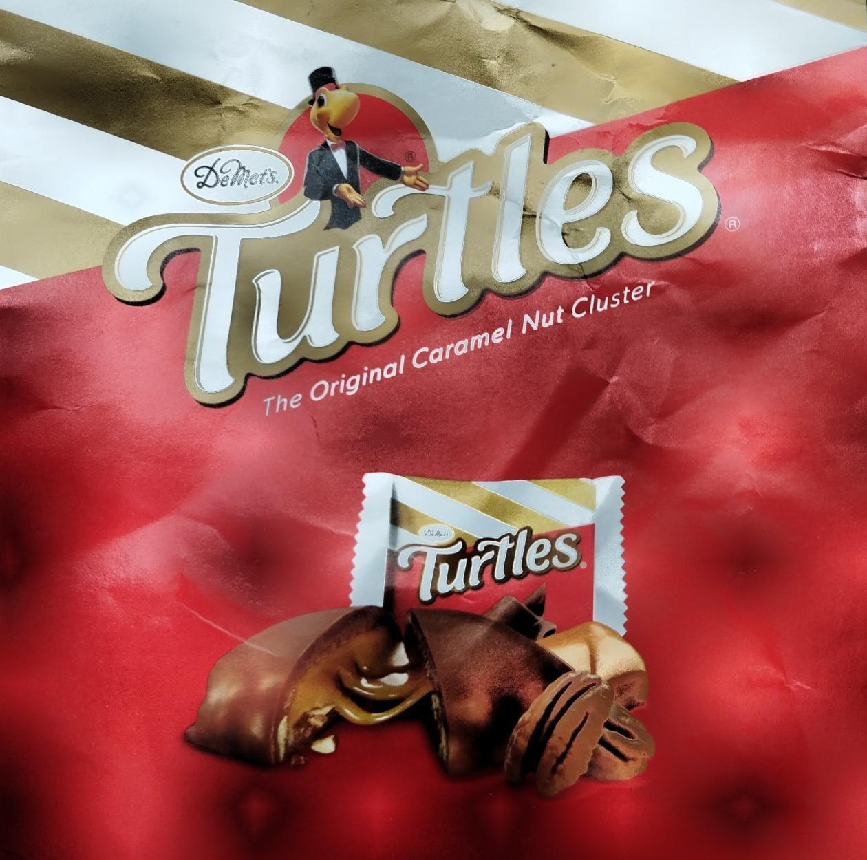 Фото - Turtles the original caramel nut cluster DeMet's