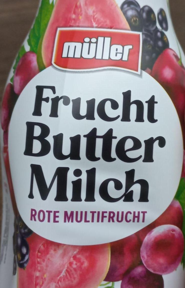 Фото - Frucht Butter Milch Rote Multifrucht Müller