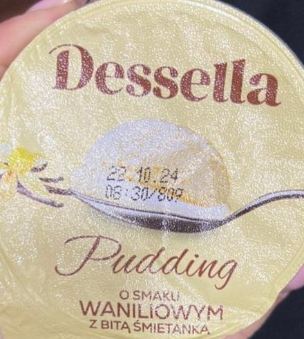 Фото - Pudding o smaku waniliowym z bitą śmietaną Dessella