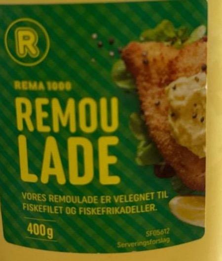 Фото - Remoulade vores remoulade er velegnet til fiskefilet og fiskefrikadeller Rema1000