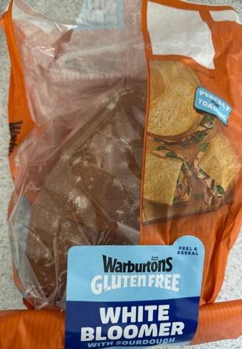 Фото - White bloomer gluten free Warburtons