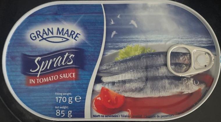 Фото - Sprats in tomato sauce Gran Mare