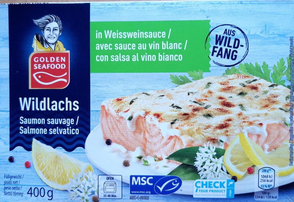 Фото - Wildlachs in weissweinsauce saumon sauvage Golden Seafood