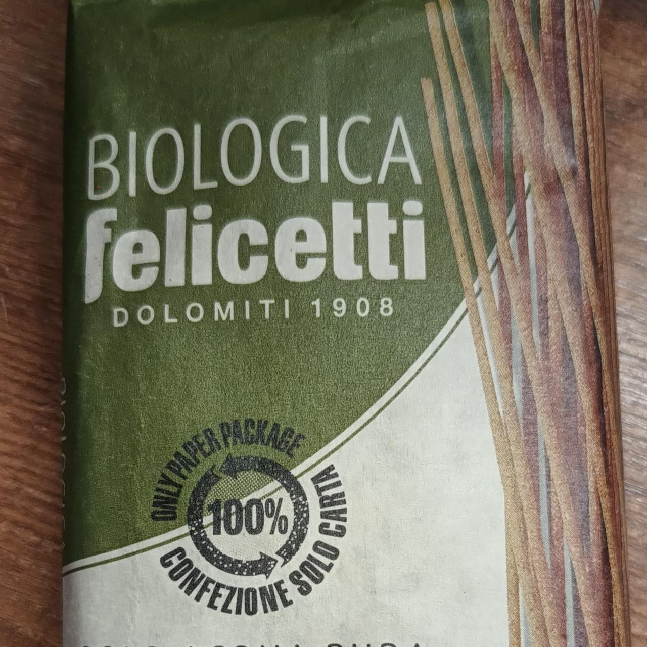 Фото - Спагетті з цільнозернового борошна Felicetti Biologica