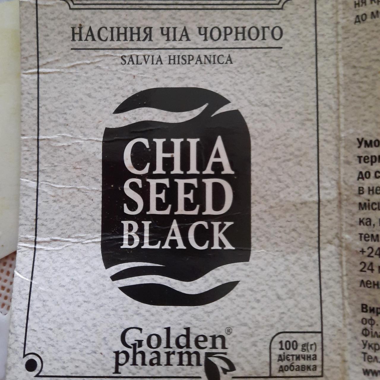 Фото - Насіння чіа чорного Chia Seed Black Golden Pharm