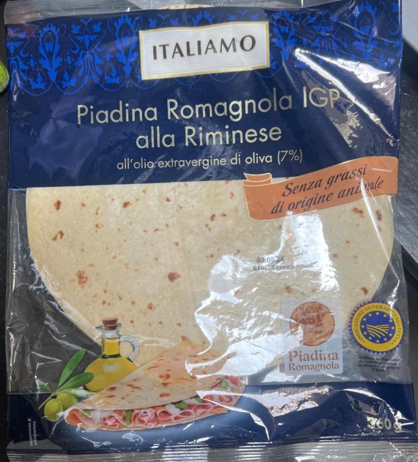 Фото - Piadina romagnola IGP alla riminese Italiamo