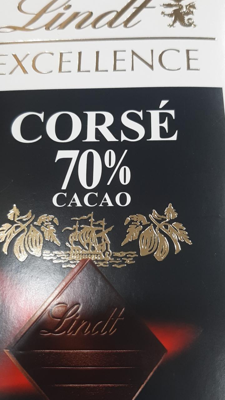 Фото - Chocolat Excellence Noir 70% Lindt