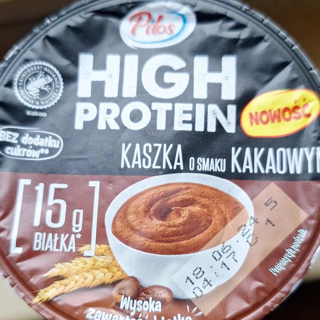 Фото - High protein kaszka o smaku kakaowym Pilos