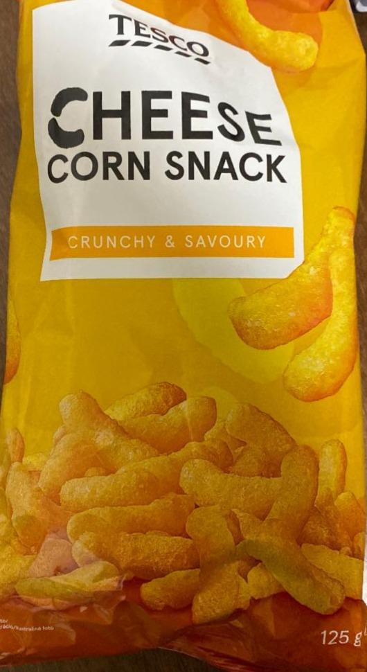 Фото - Cheese corn snack Tesco