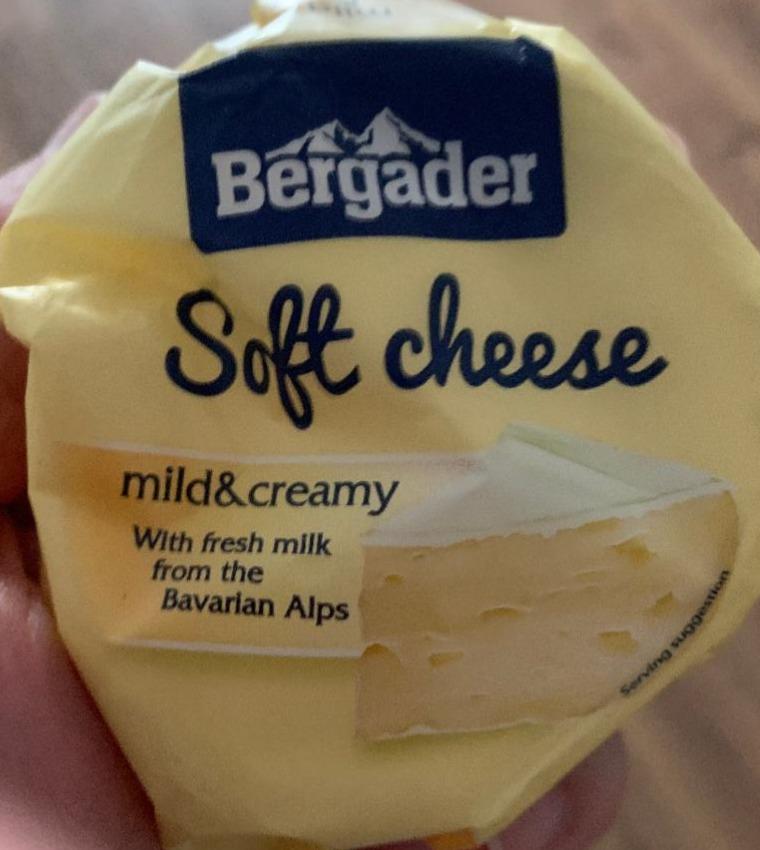 Фото - Soft cheese mild & creamy Bergader