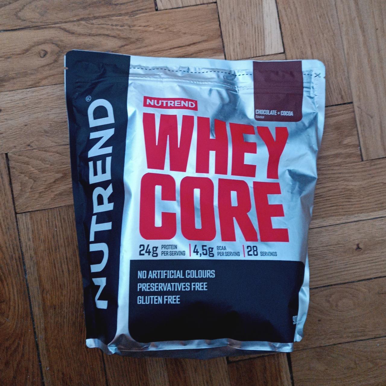 Фото - Whey Core Chocolate+Cocoa Nutrend