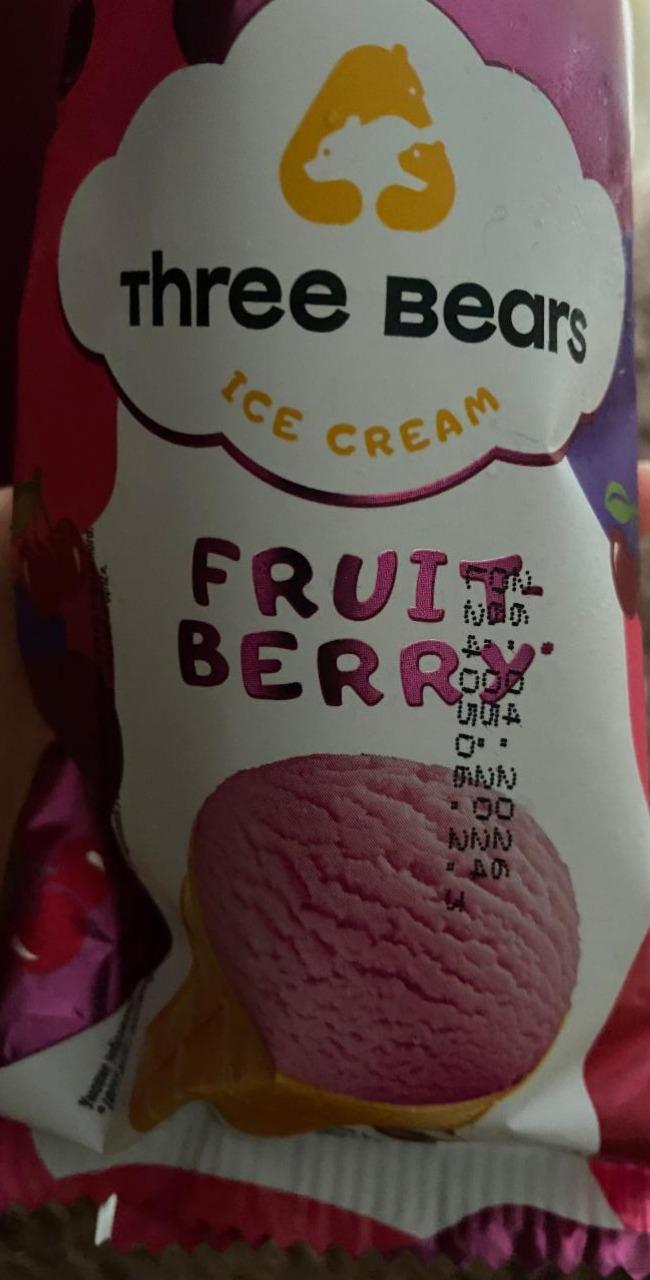 Фото - Ice Cream Fruit Berry Three Bears