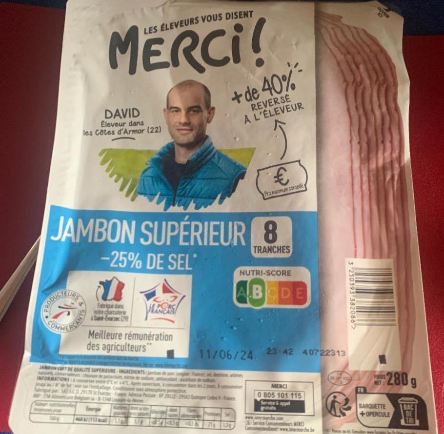 Фото - Jambon supérieur Merci