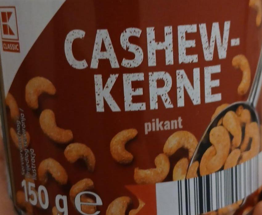 Фото - Cashewkerne pikant Kaufland Classic