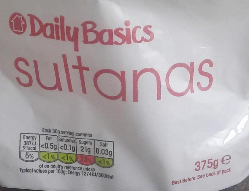 Фото - Sultanas Daily Basics