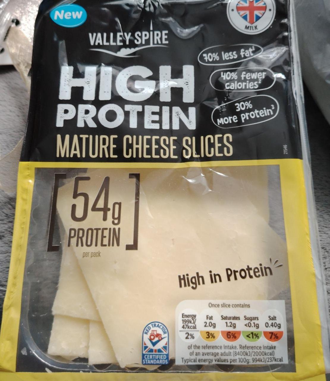 Фото - High protein mature cheese slices Valley Spire