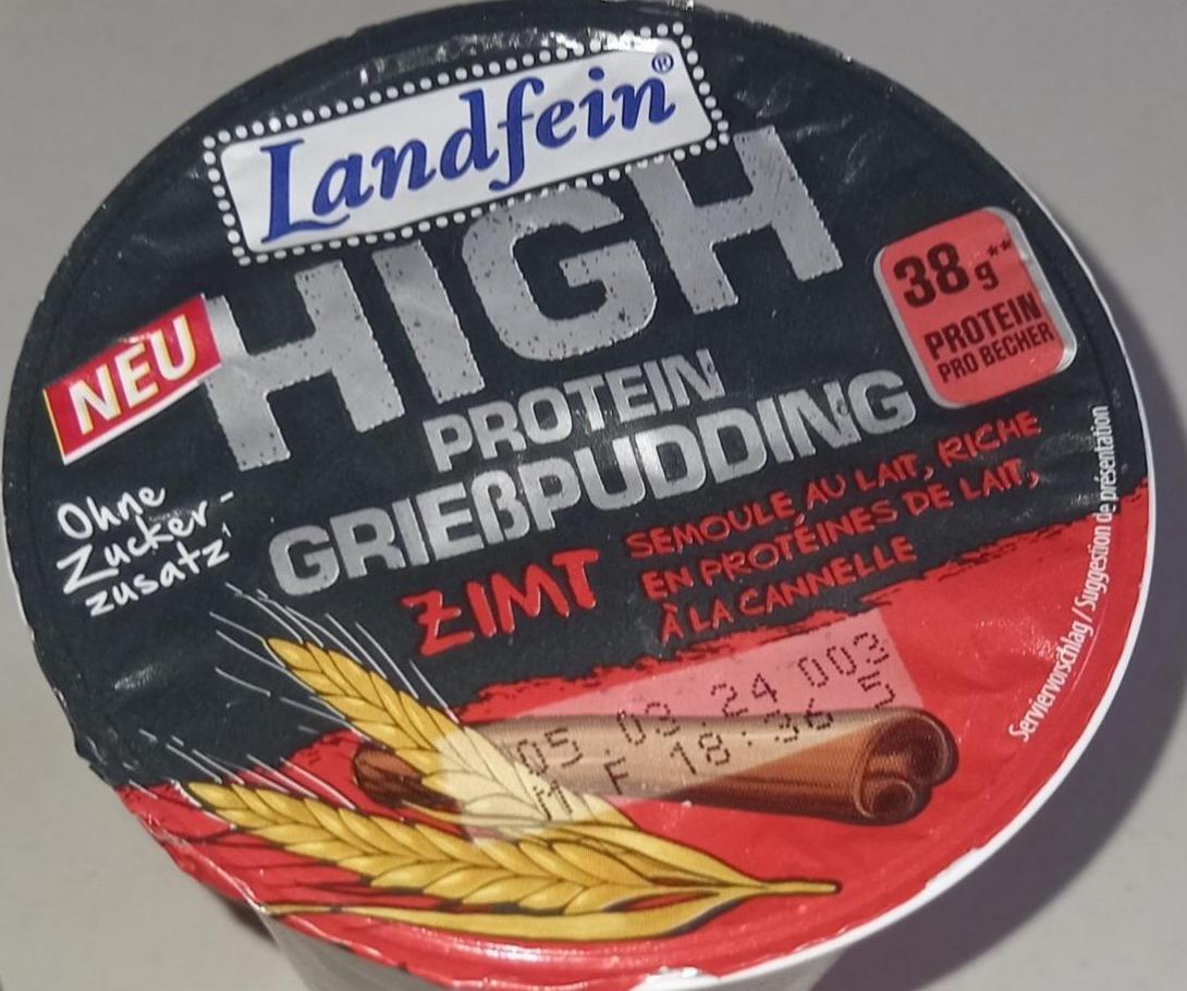 Фото - High Protein Grießpudding Landfein