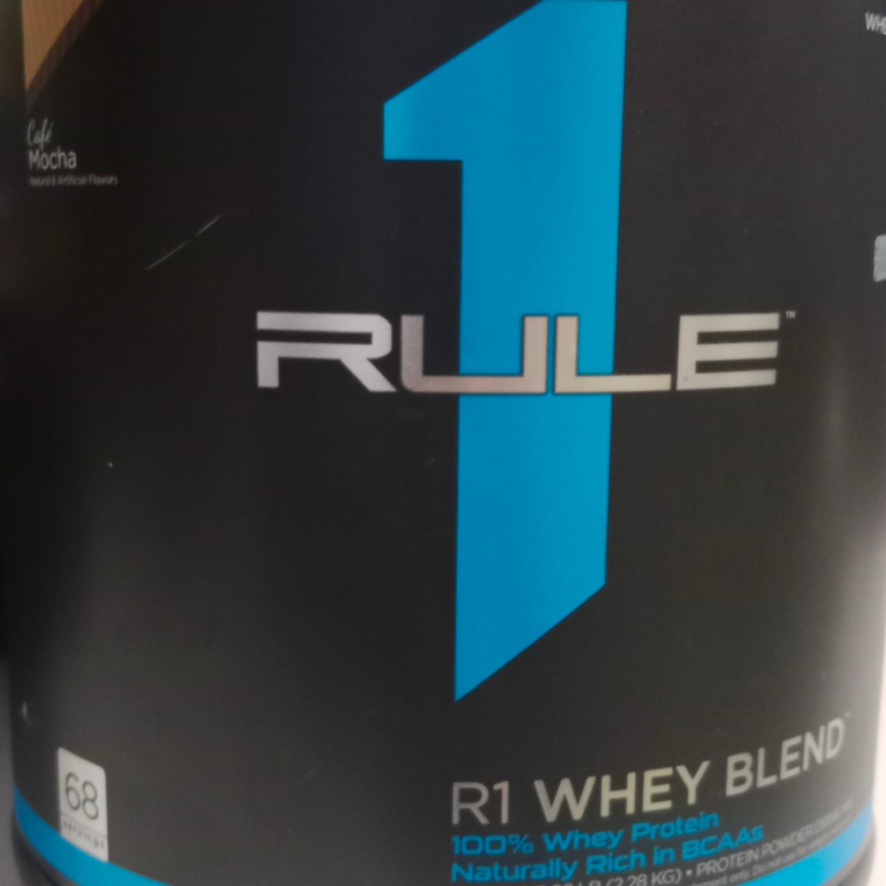 Фото - Протеїн Whey Blend Кава мокко Rule One R1