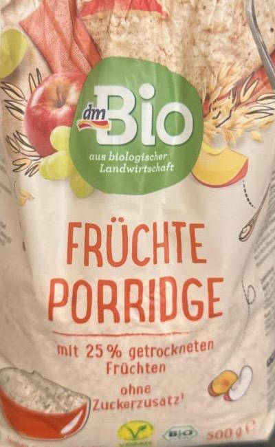 Фото - Früchte porridge dmBio