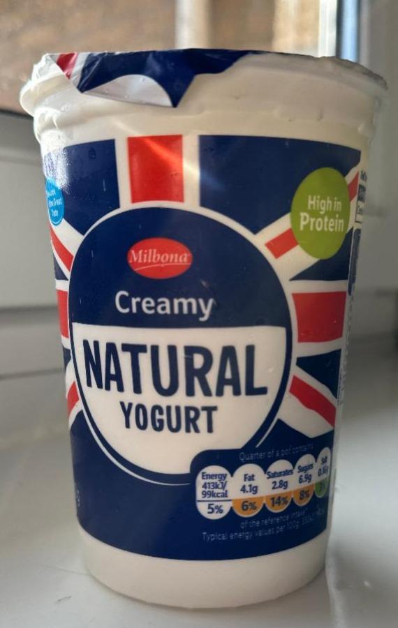 Фото - Creamy Natural Yogurt Milbona