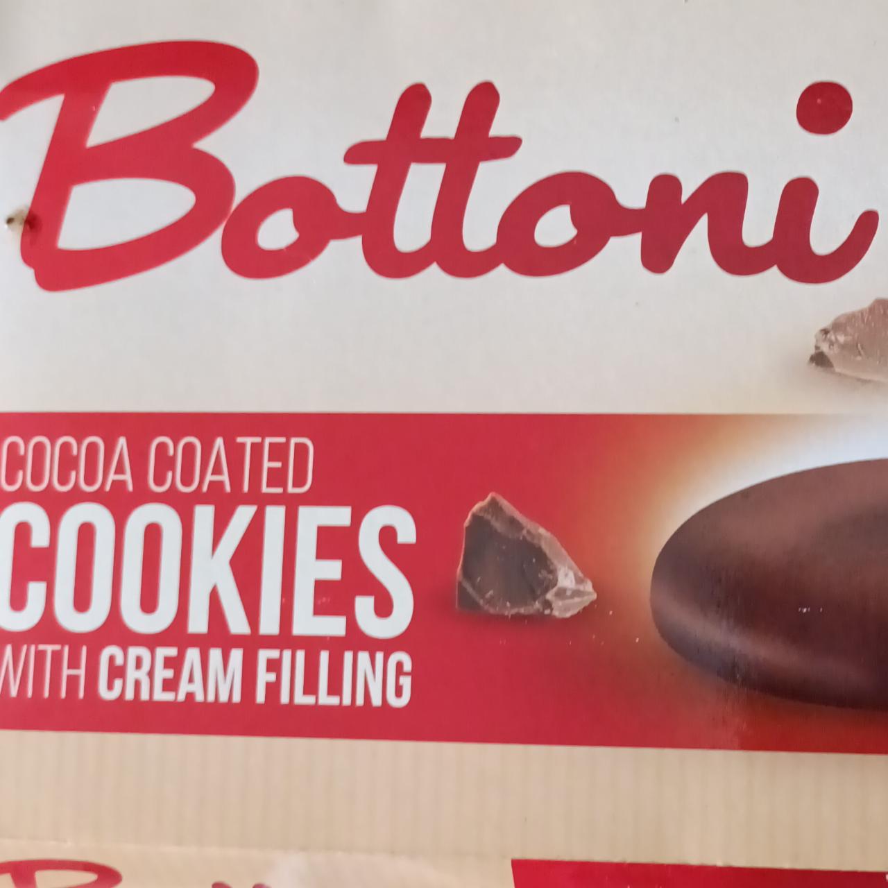 Фото - Bottoni cookies with cream filling Leona