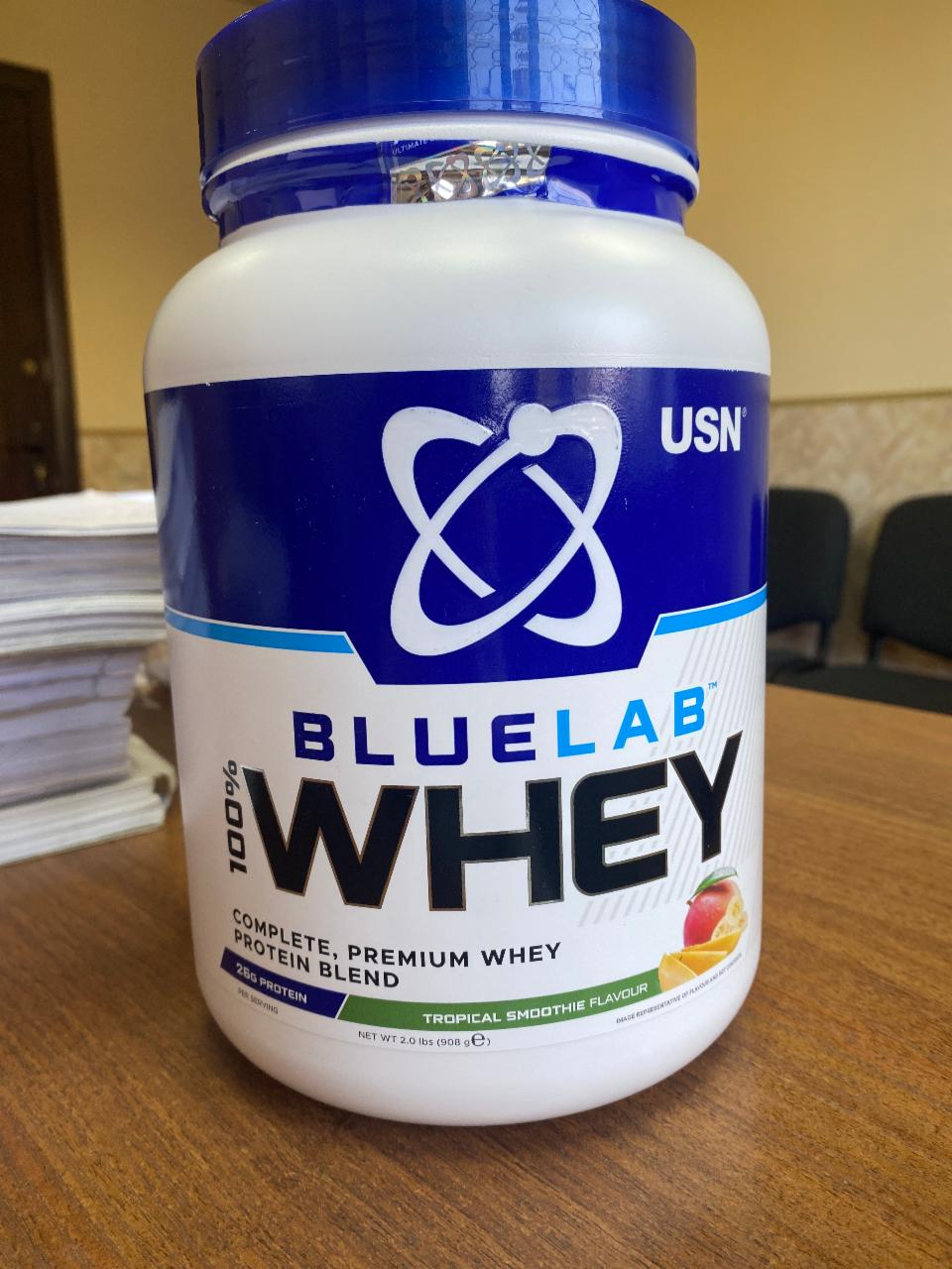 Фото - Протеїн Whey Protein Tropical Smoothie Flavour BlueLab USN