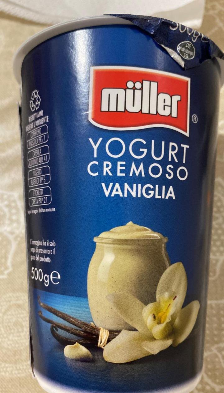 Фото - Yogurt cremoso vaniglia Müller