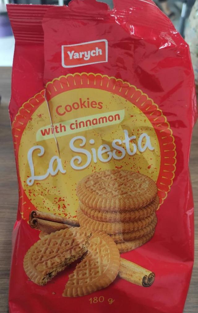 Фото - La Siesta cookies with cinnamon Yarych