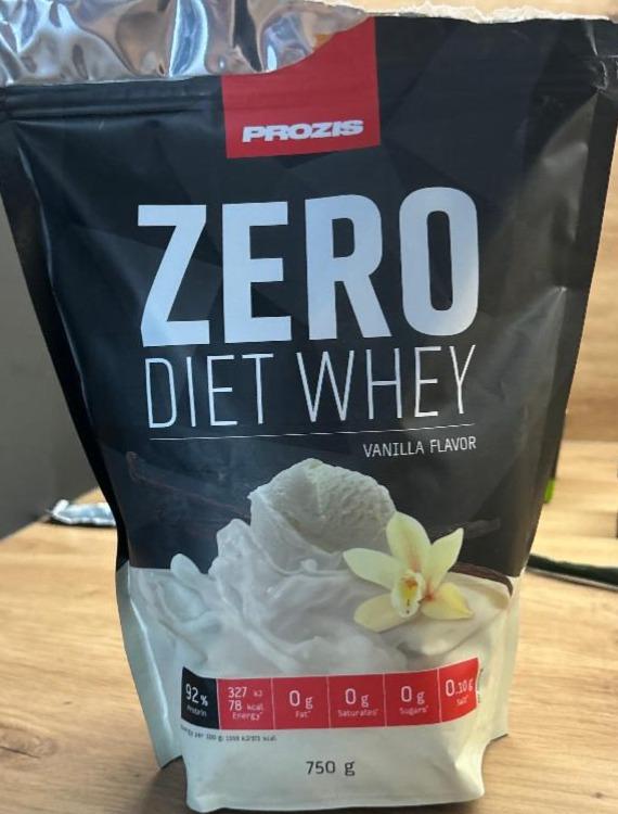 Фото - Zero diet whey vanilla flavor Prozis