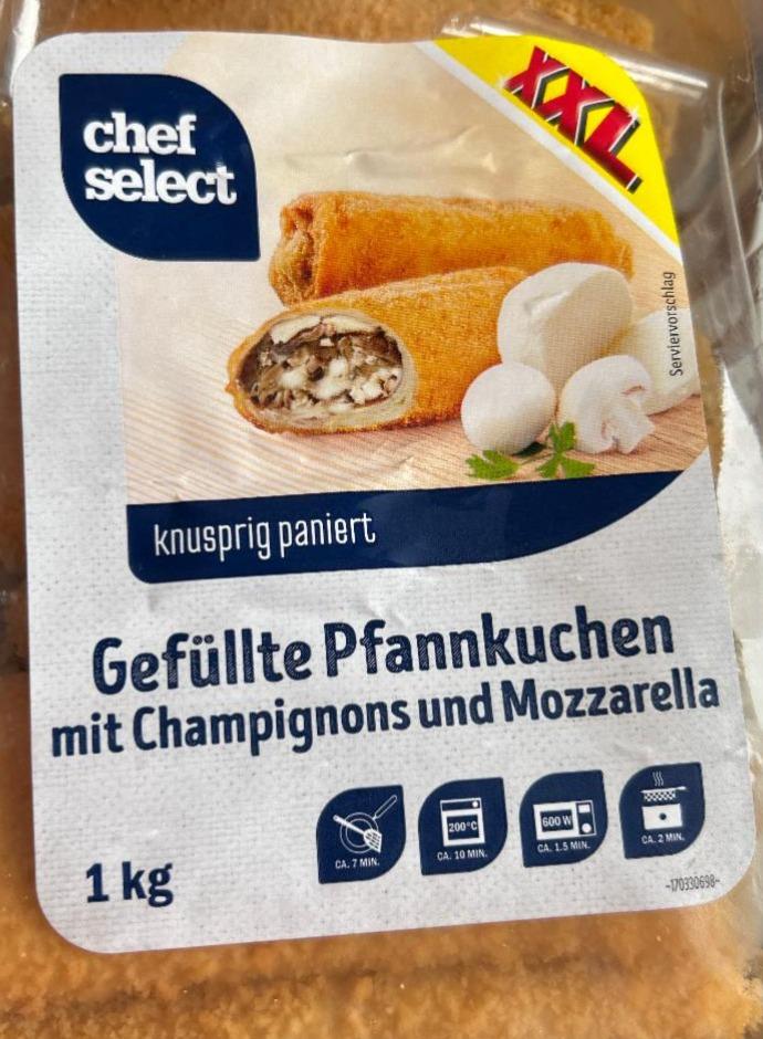 Фото - Gefüllte Pfannkuchen mit Champignons und Mozzarella Chef Select